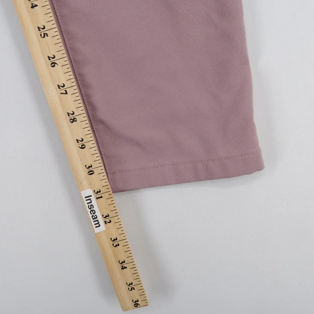 Outlier Slim Dungarees Pants Mens 31 Mauve Workcloth Schoeller Doubleweave - Picture 6 of 9